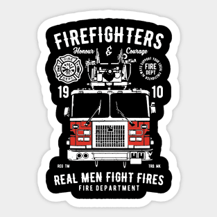 Firefighter Saying Sticker